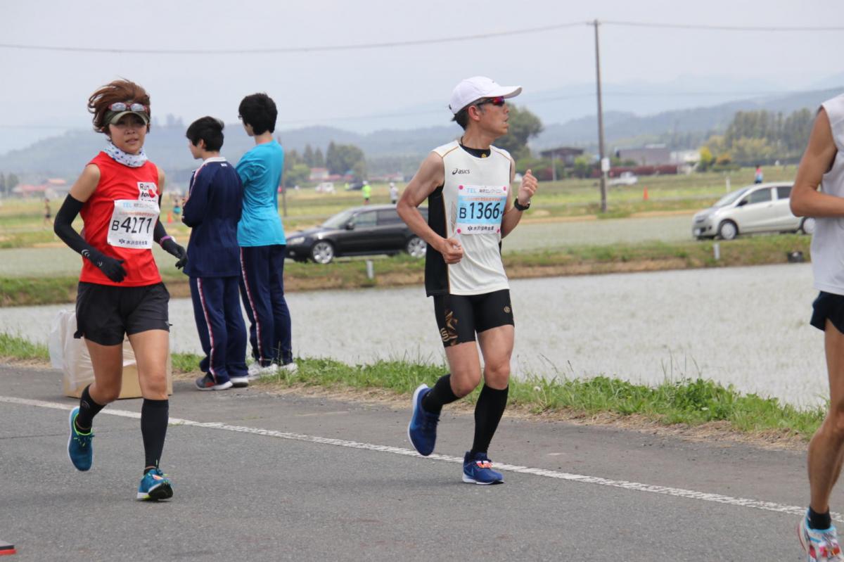 いわて奥州きらめきマラソン2019その3 給水(2)(15)・10km折返し編 2019/05/19