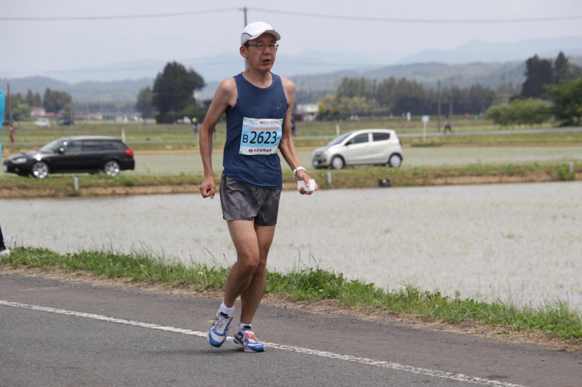 いわて奥州きらめきマラソン2019その3 給水(2)(15)・10km折返し編 2019/05/19