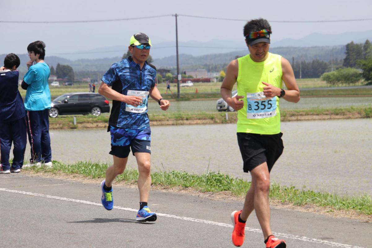 いわて奥州きらめきマラソン2019その3 給水(2)(15)・10km折返し編 2019/05/19