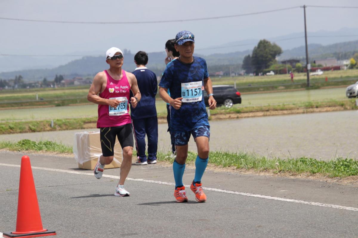 いわて奥州きらめきマラソン2019その3 給水(2)(15)・10km折返し編 2019/05/19