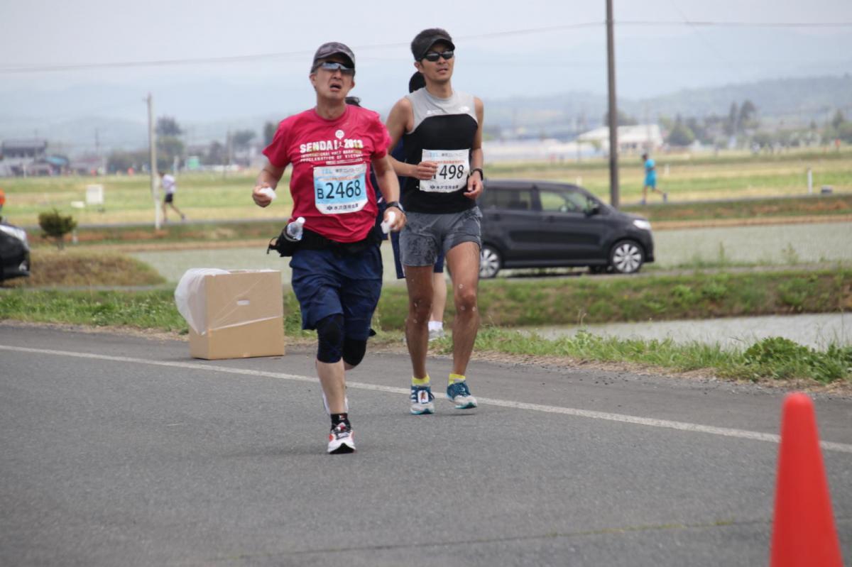 いわて奥州きらめきマラソン2019その3 給水(2)(15)・10km折返し編 2019/05/19