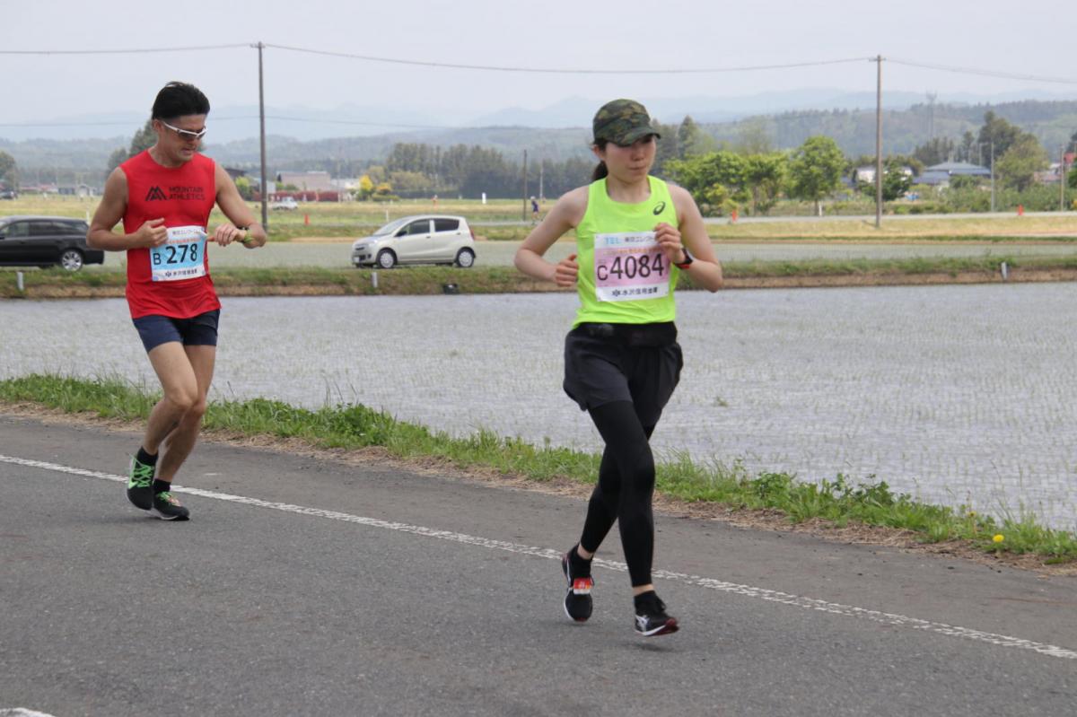 いわて奥州きらめきマラソン2019その3 給水(2)(15)・10km折返し編 2019/05/19