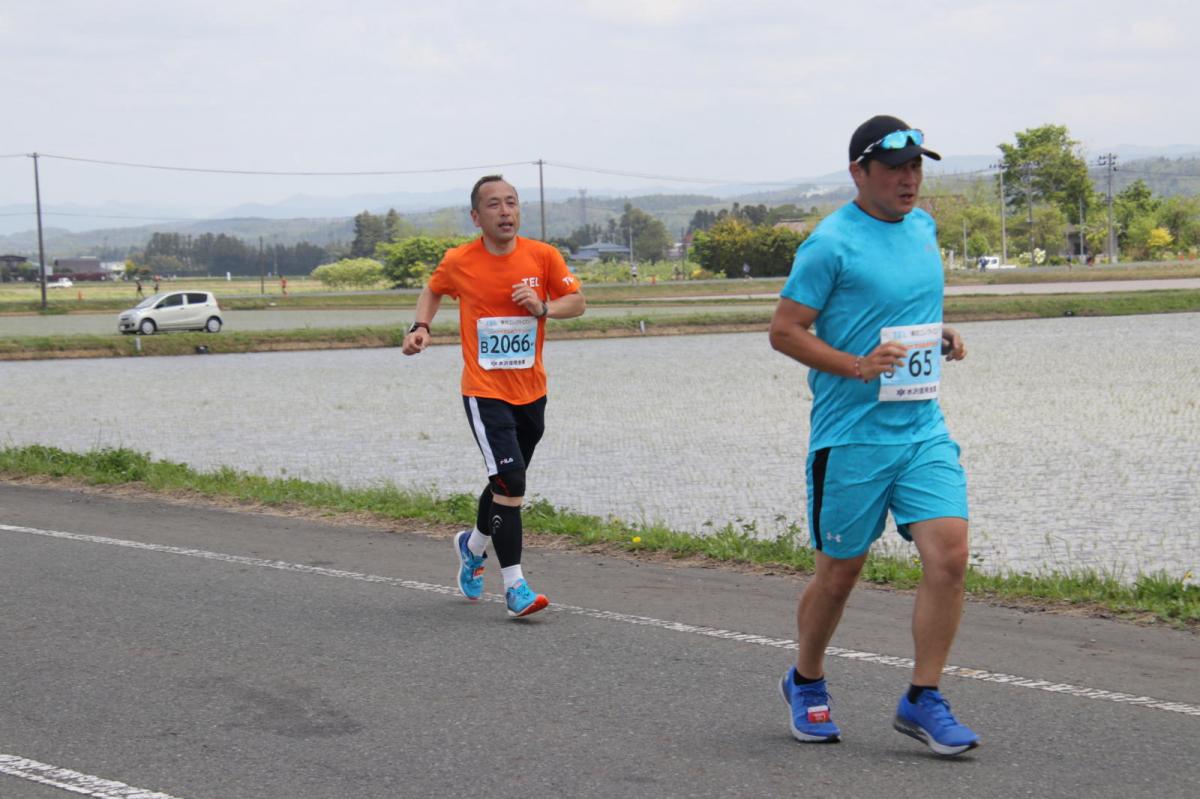 いわて奥州きらめきマラソン2019その3 給水(2)(15)・10km折返し編 2019/05/19