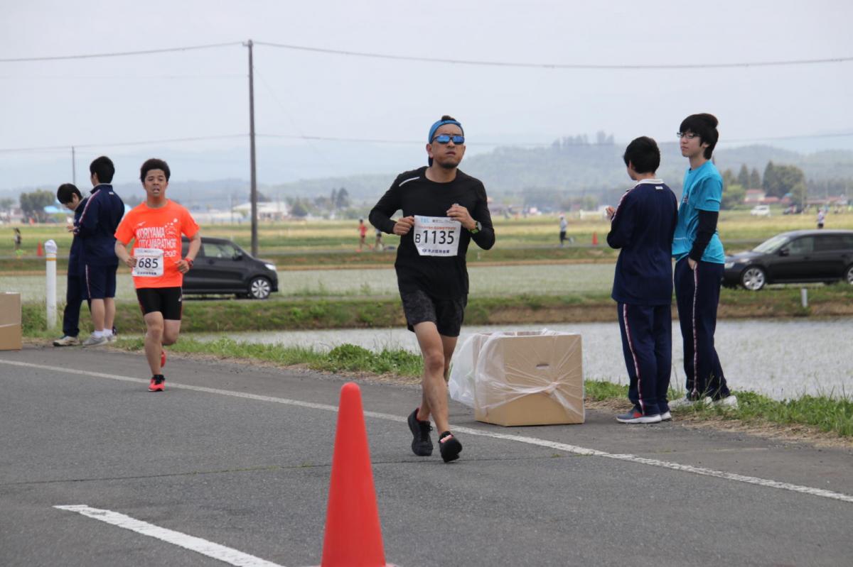 いわて奥州きらめきマラソン2019その3 給水(2)(15)・10km折返し編 2019/05/19