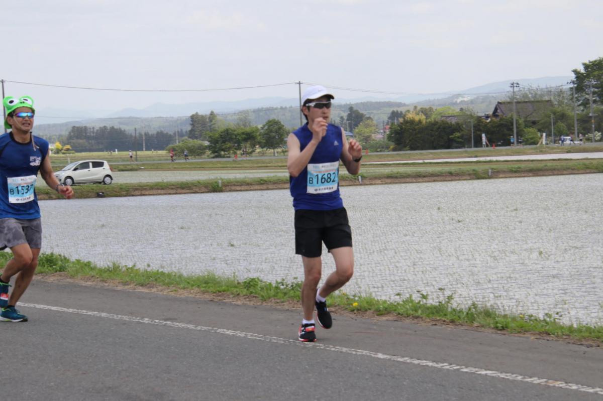 いわて奥州きらめきマラソン2019その3 給水(2)(15)・10km折返し編 2019/05/19