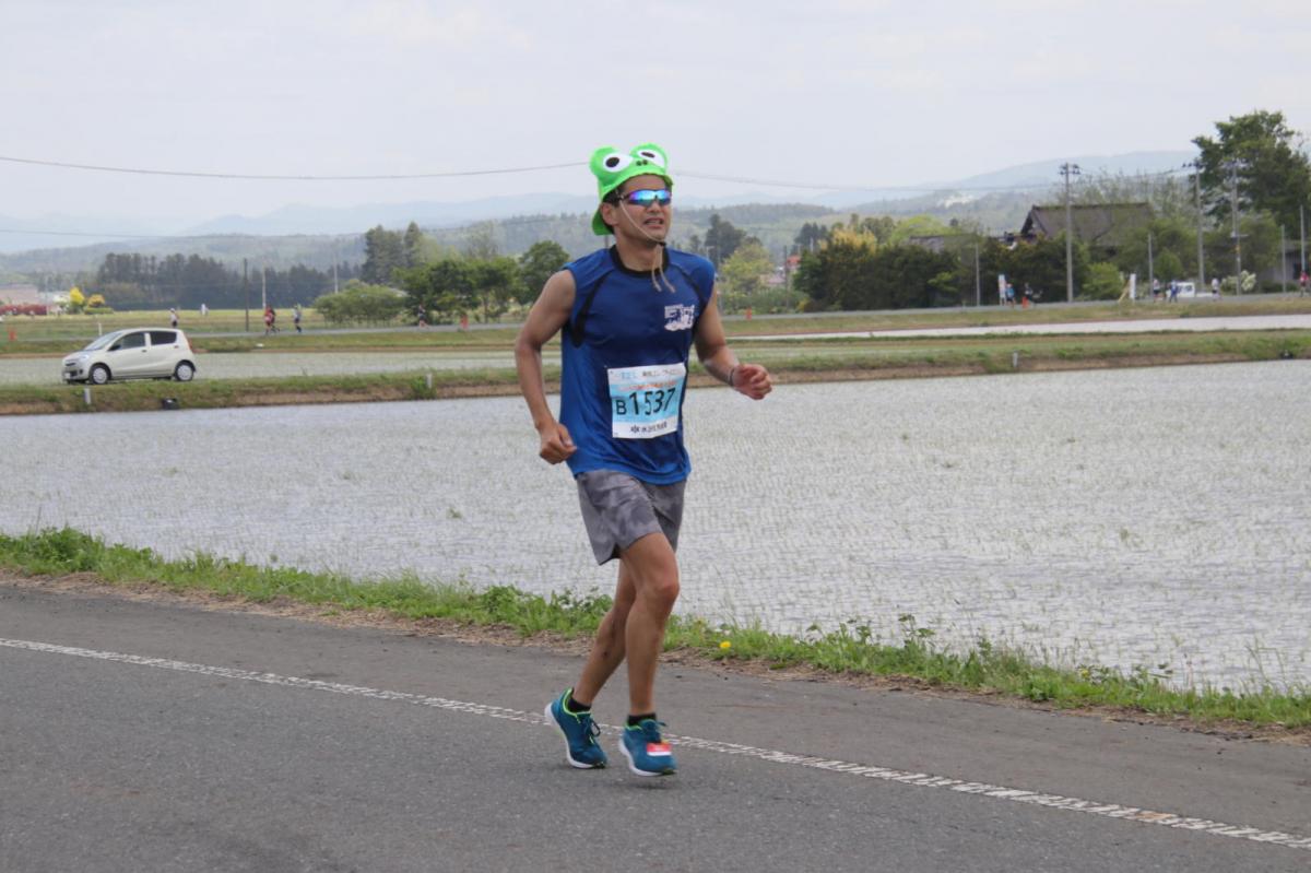 いわて奥州きらめきマラソン2019その3 給水(2)(15)・10km折返し編 2019/05/19