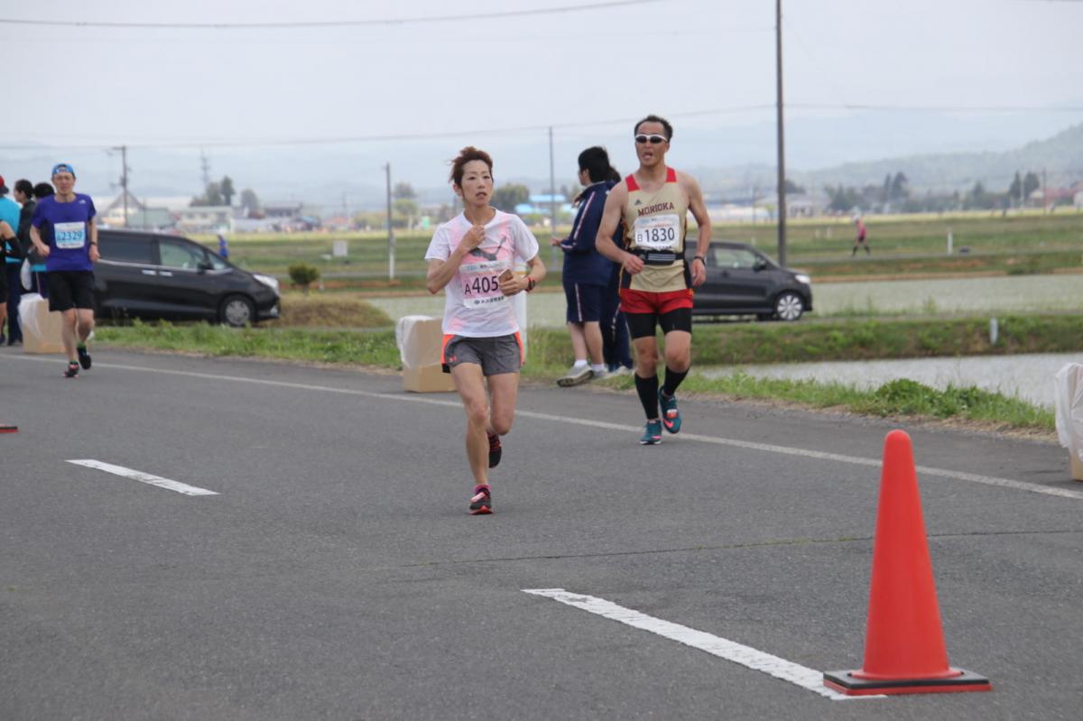 いわて奥州きらめきマラソン2019その3 給水(2)(15)・10km折返し編 2019/05/19