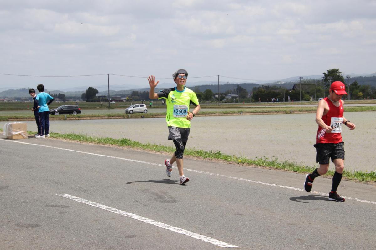 いわて奥州きらめきマラソン2019その3 給水(2)(15)・10km折返し編 2019/05/19