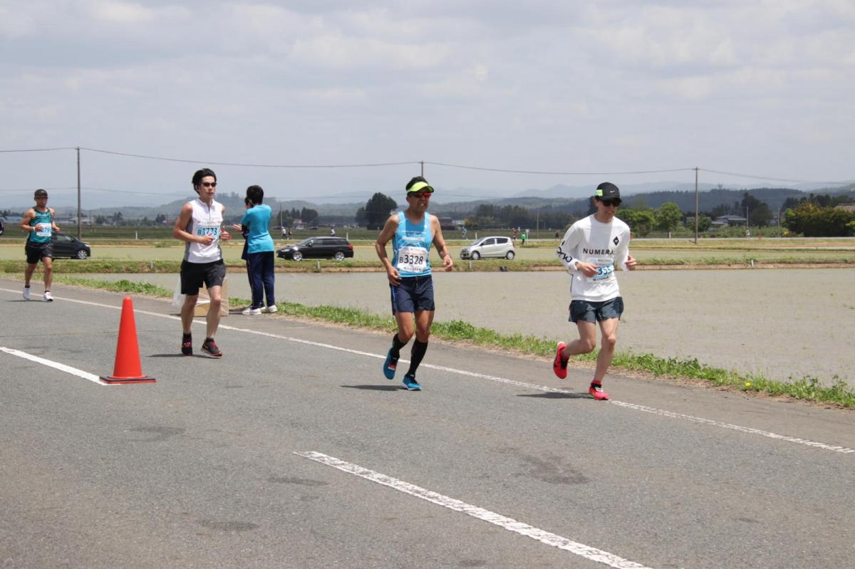 いわて奥州きらめきマラソン2019その3 給水(2)(15)・10km折返し編 2019/05/19