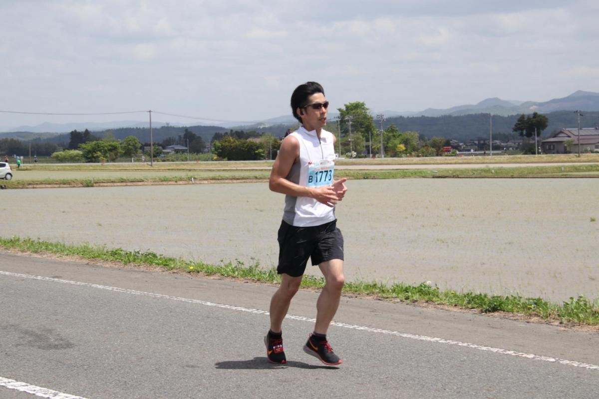 いわて奥州きらめきマラソン2019その3 給水(2)(15)・10km折返し編 2019/05/19