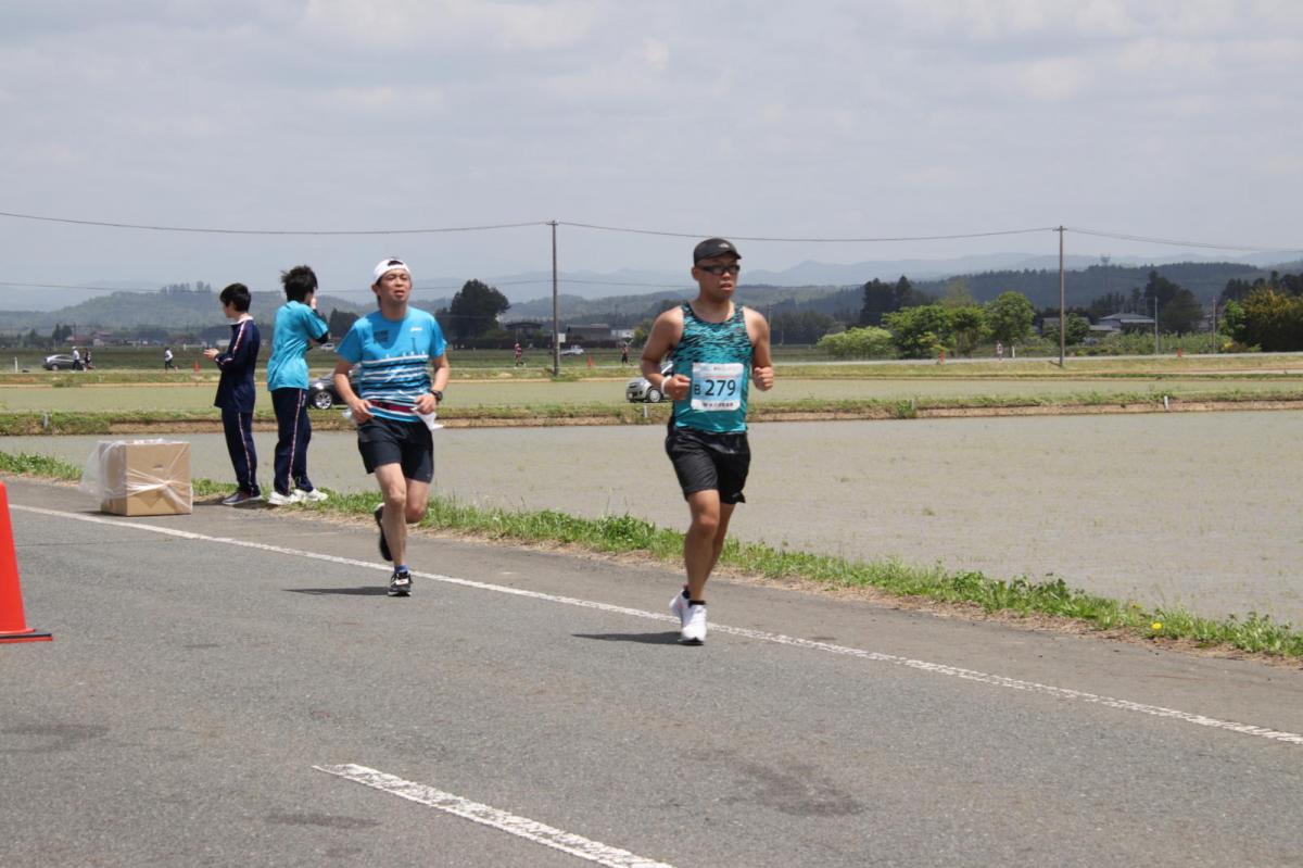 いわて奥州きらめきマラソン2019その3 給水(2)(15)・10km折返し編 2019/05/19