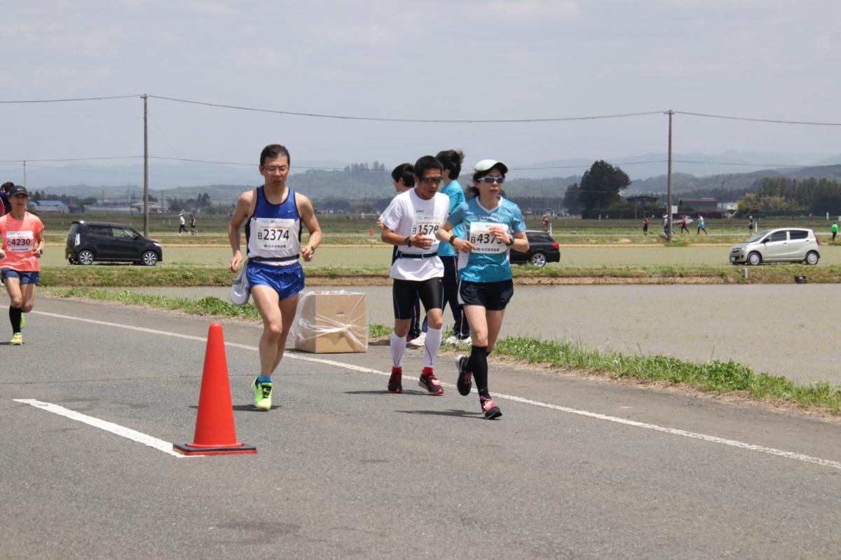 いわて奥州きらめきマラソン2019その3 給水(2)(15)・10km折返し編 2019/05/19