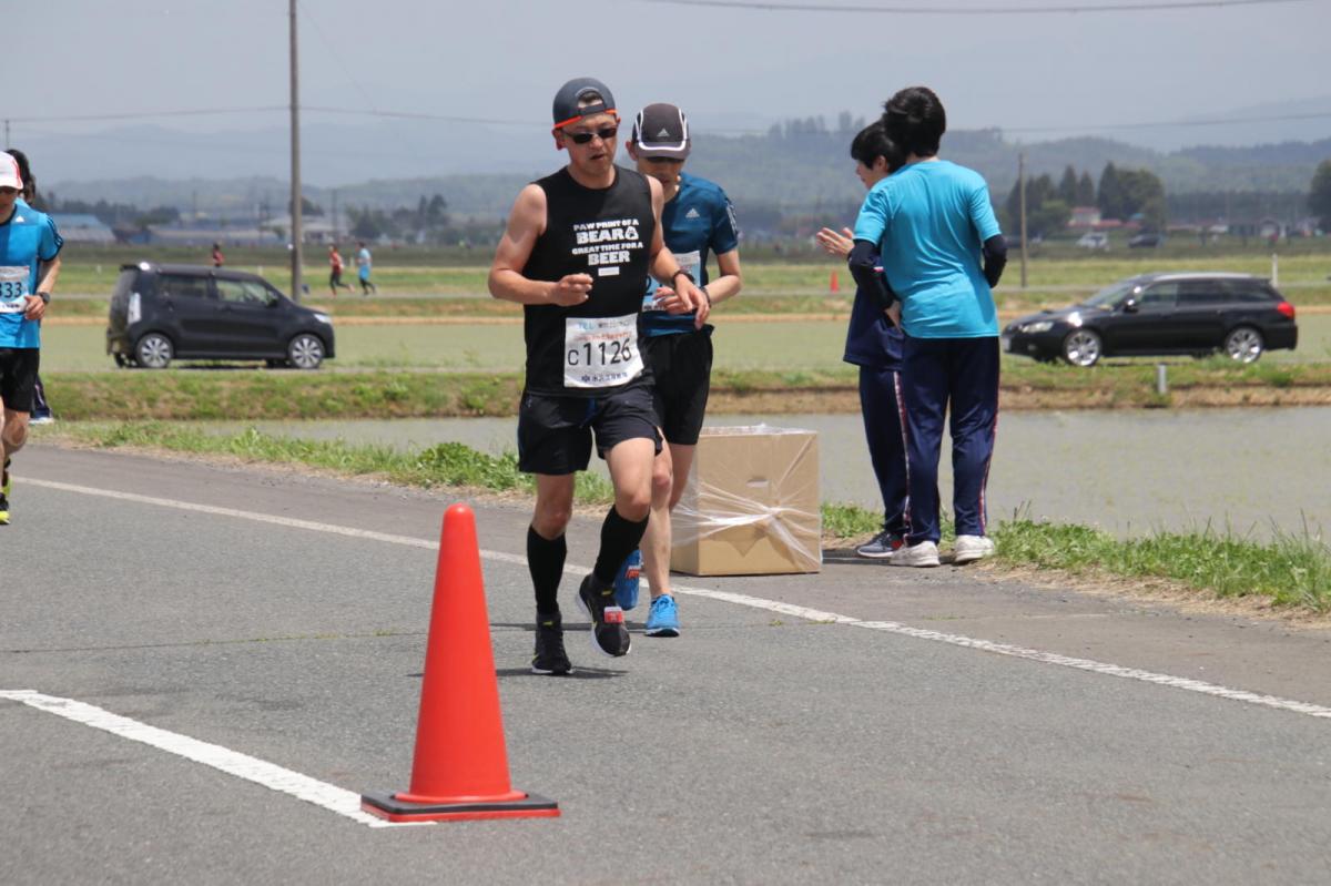 いわて奥州きらめきマラソン2019その3 給水(2)(15)・10km折返し編 2019/05/19