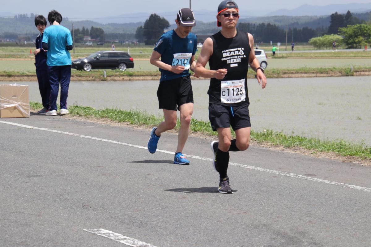 いわて奥州きらめきマラソン2019その3 給水(2)(15)・10km折返し編 2019/05/19