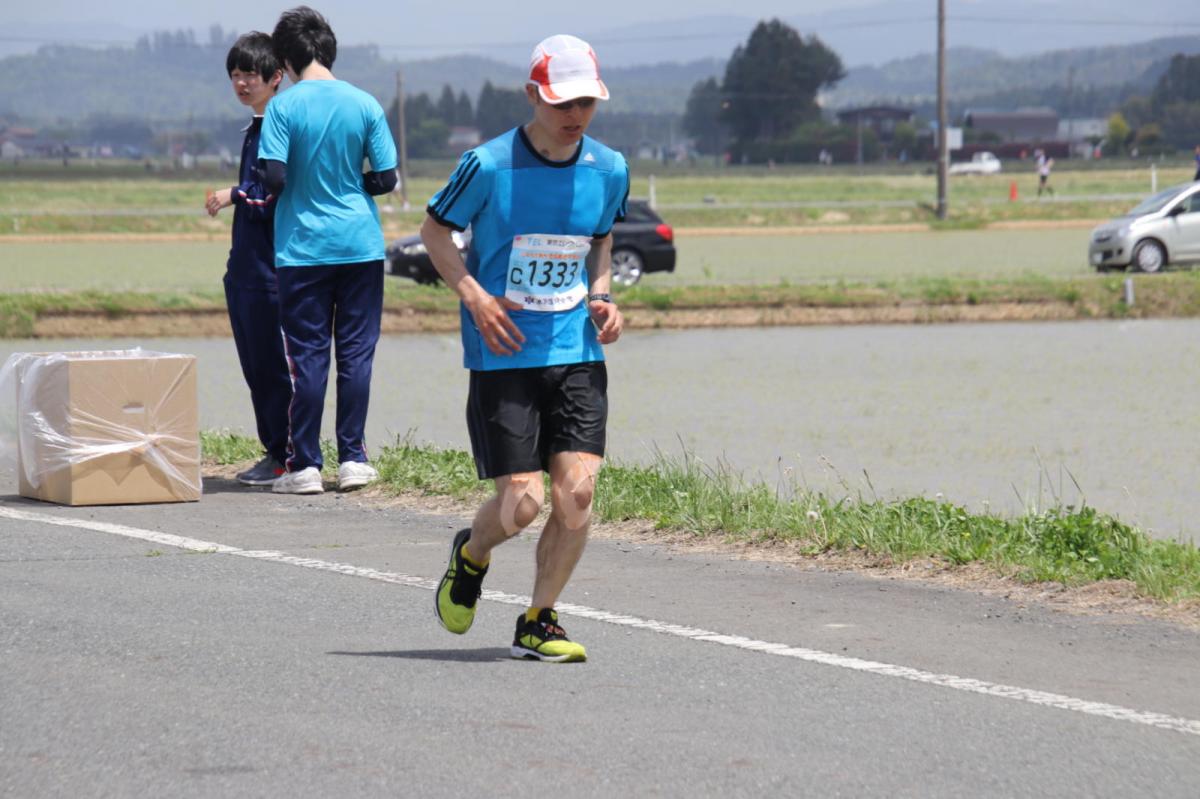 いわて奥州きらめきマラソン2019その3 給水(2)(15)・10km折返し編 2019/05/19
