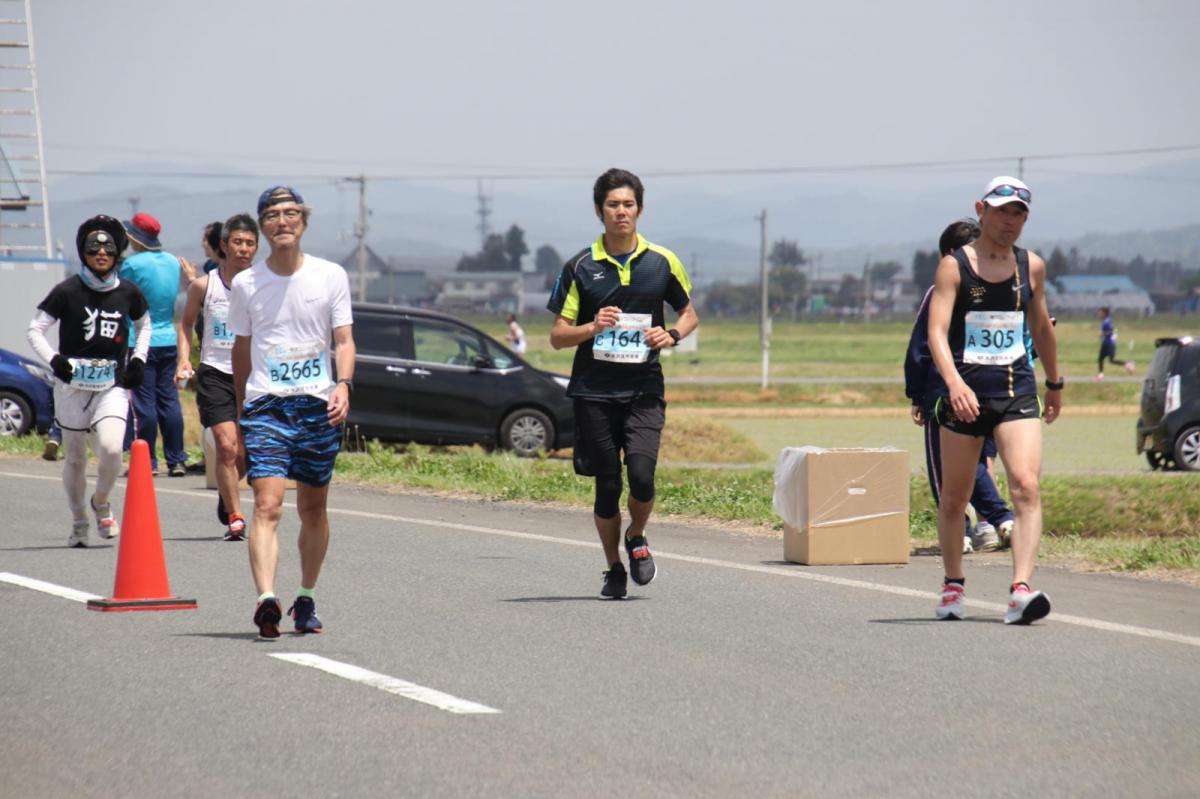 いわて奥州きらめきマラソン2019その3 給水(2)(15)・10km折返し編 2019/05/19