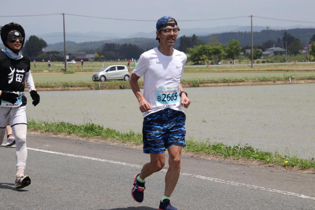 いわて奥州きらめきマラソン2019その3 給水(2)(15)・10km折返し編 2019/05/19