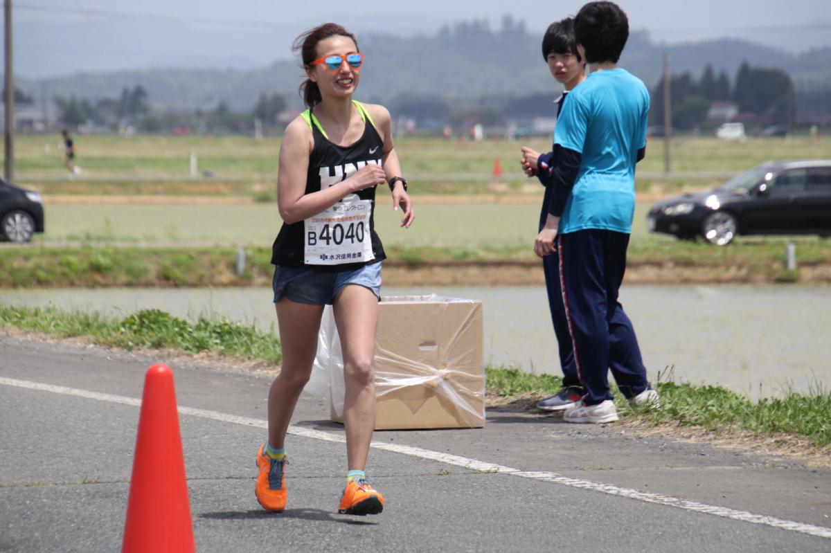 いわて奥州きらめきマラソン2019その3 給水(2)(15)・10km折返し編 2019/05/19