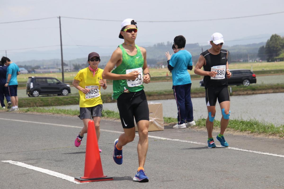 いわて奥州きらめきマラソン2019その3 給水(2)(15)・10km折返し編 2019/05/19