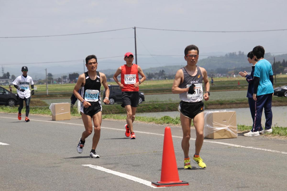 いわて奥州きらめきマラソン2019その3 給水(2)(15)・10km折返し編 2019/05/19