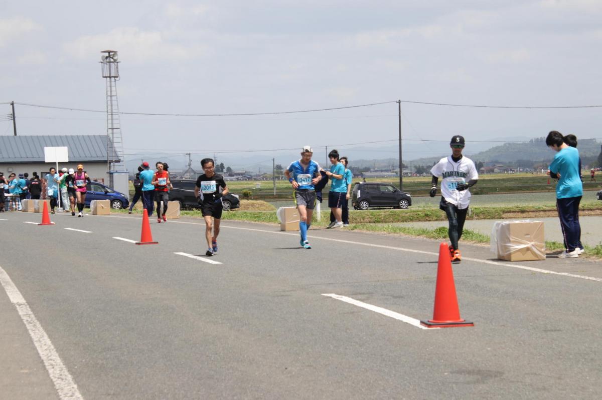 いわて奥州きらめきマラソン2019その3 給水(2)(15)・10km折返し編 2019/05/19