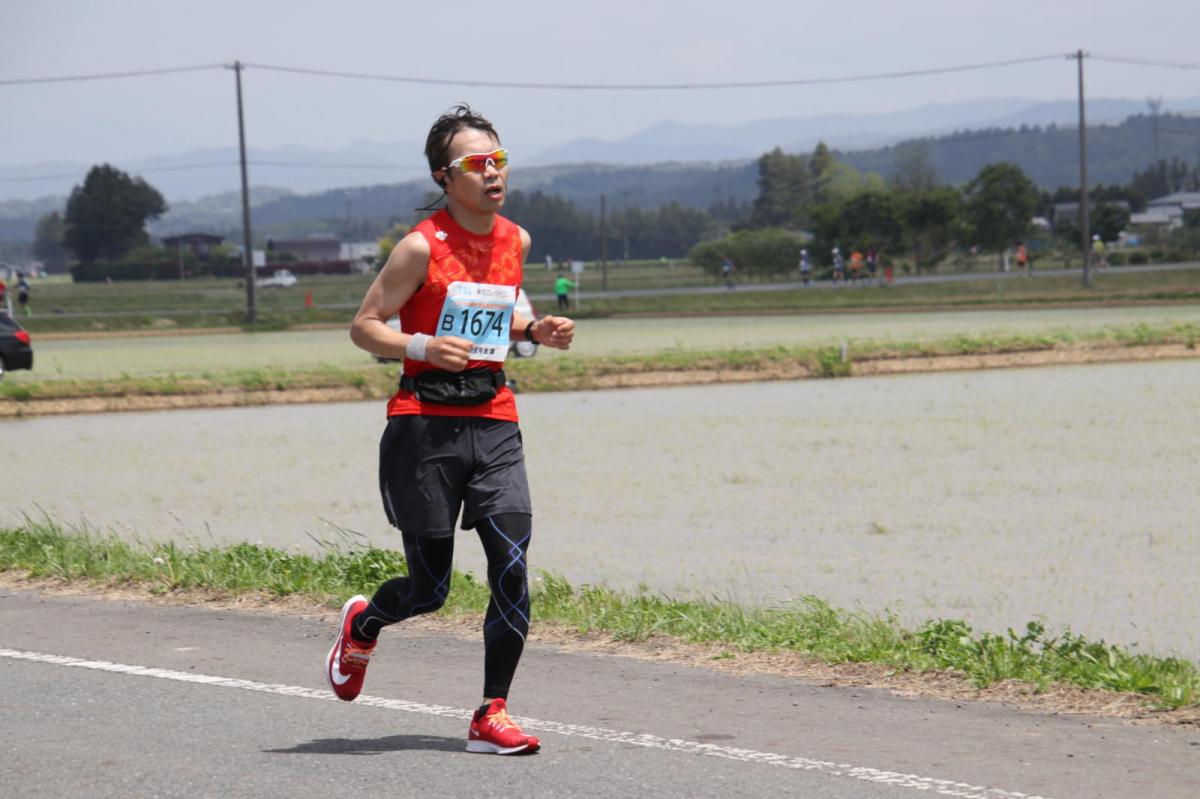 いわて奥州きらめきマラソン2019その3 給水(2)(15)・10km折返し編 2019/05/19