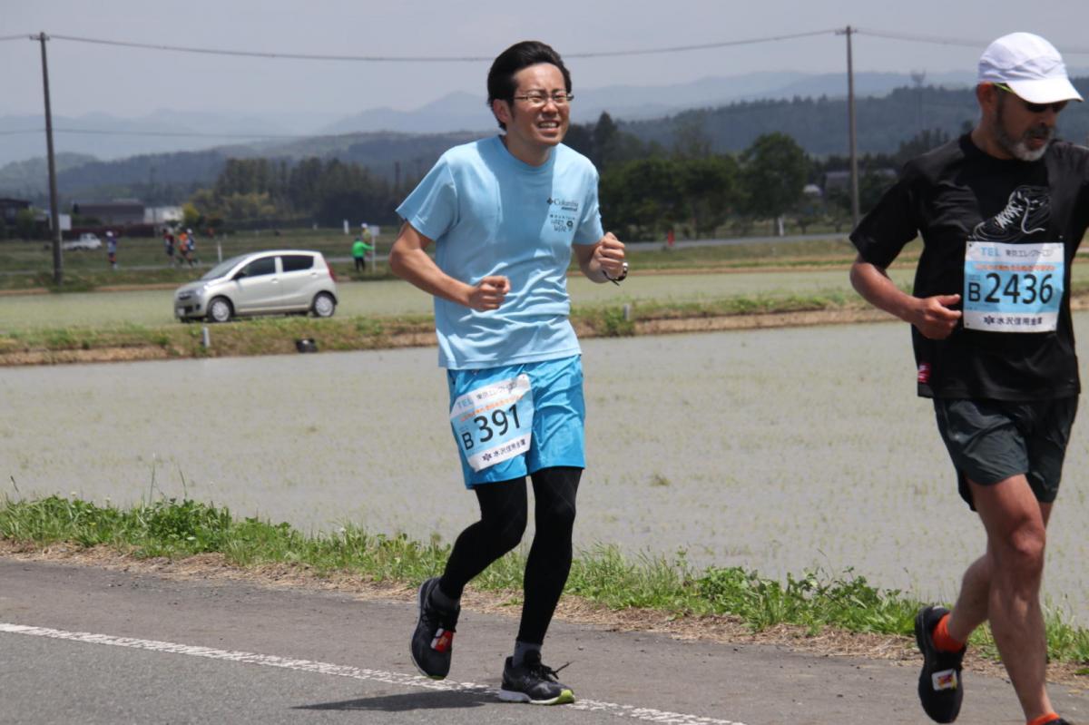 いわて奥州きらめきマラソン2019その3 給水(2)(15)・10km折返し編 2019/05/19
