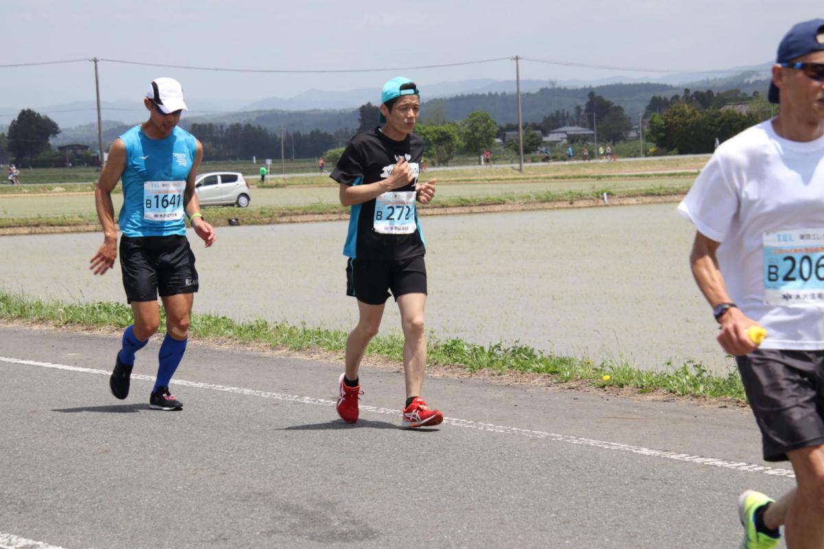 いわて奥州きらめきマラソン2019その3 給水(2)(15)・10km折返し編 2019/05/19