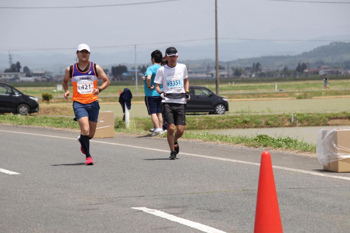 いわて奥州きらめきマラソン2019その3 給水(2)(15)・10km折返し編 2019/05/19