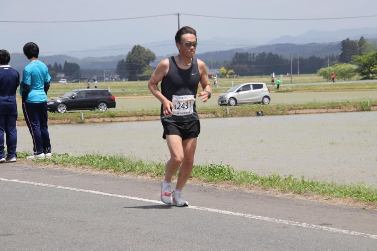 いわて奥州きらめきマラソン2019その3 給水(2)(15)・10km折返し編 2019/05/19