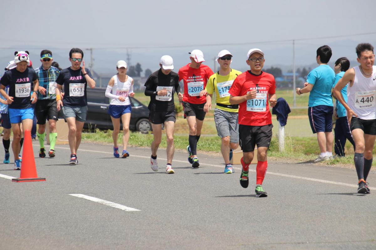 いわて奥州きらめきマラソン2019その3 給水(2)(15)・10km折返し編 2019/05/19