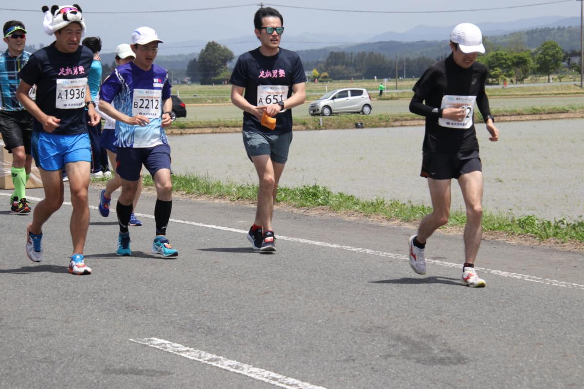 いわて奥州きらめきマラソン2019その3 給水(2)(15)・10km折返し編 2019/05/19