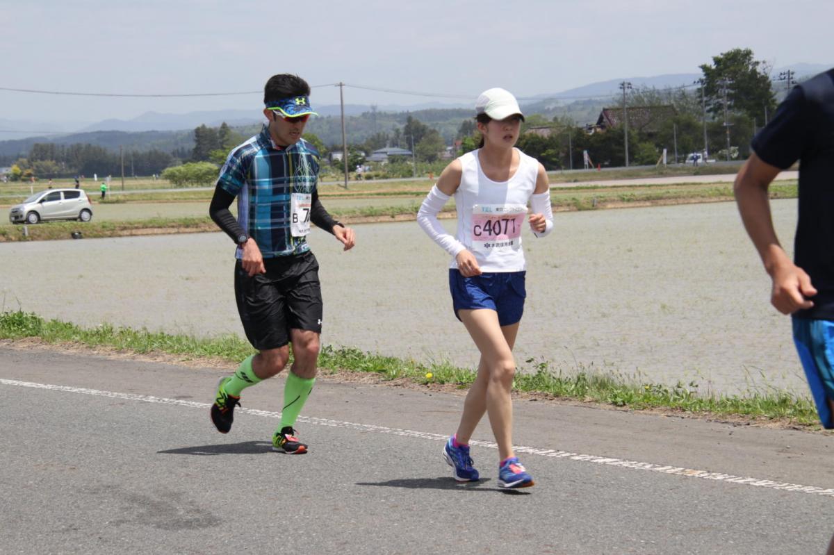 いわて奥州きらめきマラソン2019その3 給水(2)(15)・10km折返し編 2019/05/19
