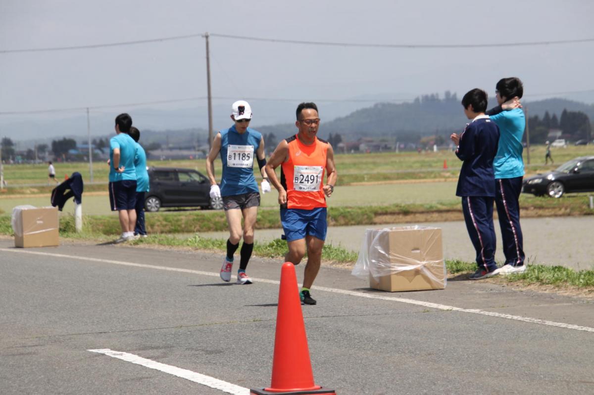 いわて奥州きらめきマラソン2019その3 給水(2)(15)・10km折返し編 2019/05/19