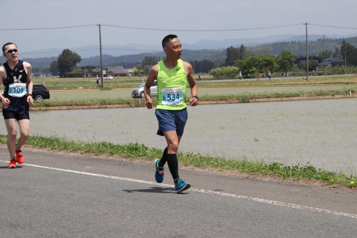 いわて奥州きらめきマラソン2019その3 給水(2)(15)・10km折返し編 2019/05/19