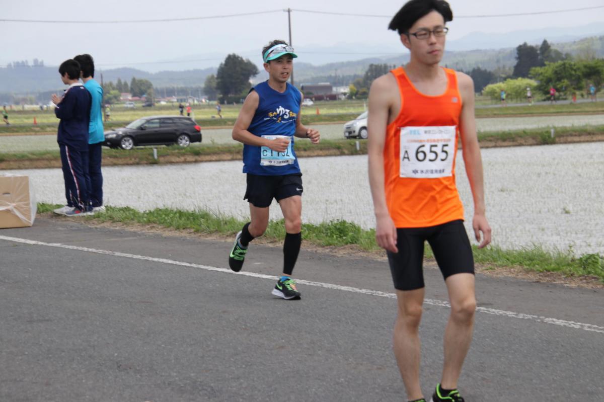 いわて奥州きらめきマラソン2019その3 給水(2)(15)・10km折返し編 2019/05/19