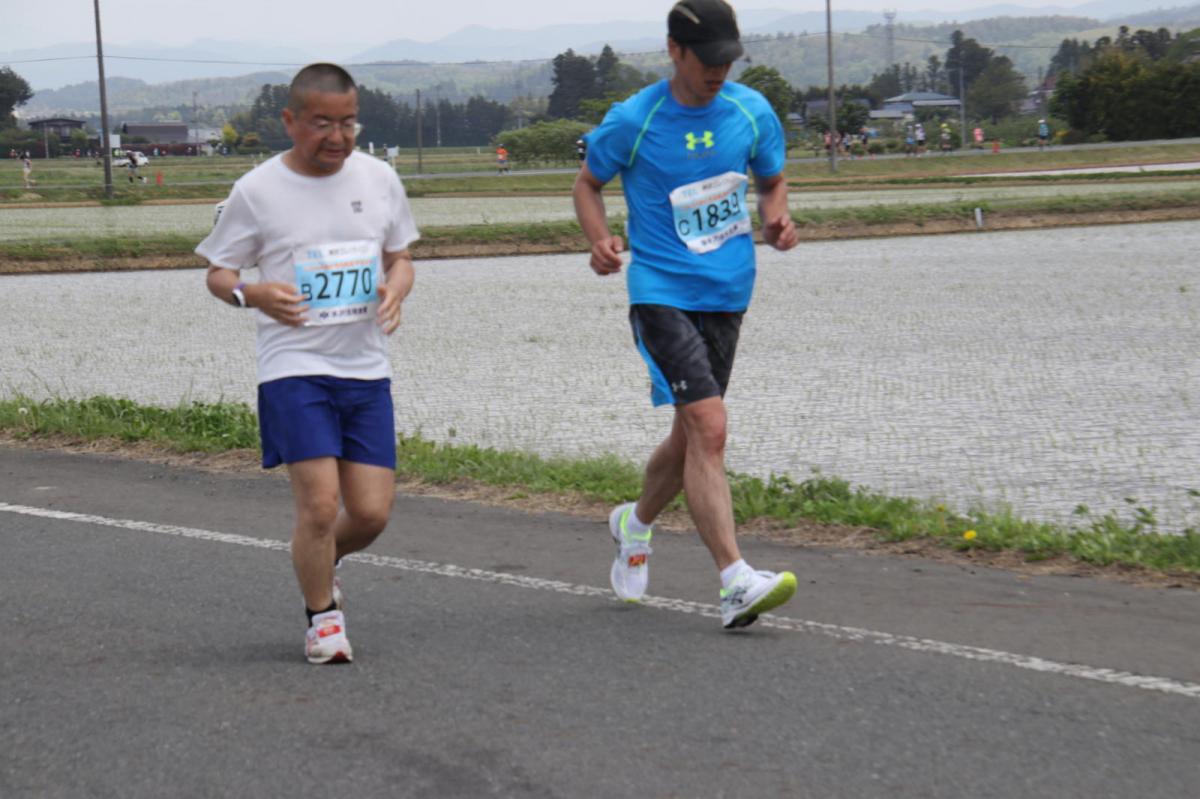 いわて奥州きらめきマラソン2019その3 給水(2)(15)・10km折返し編 2019/05/19