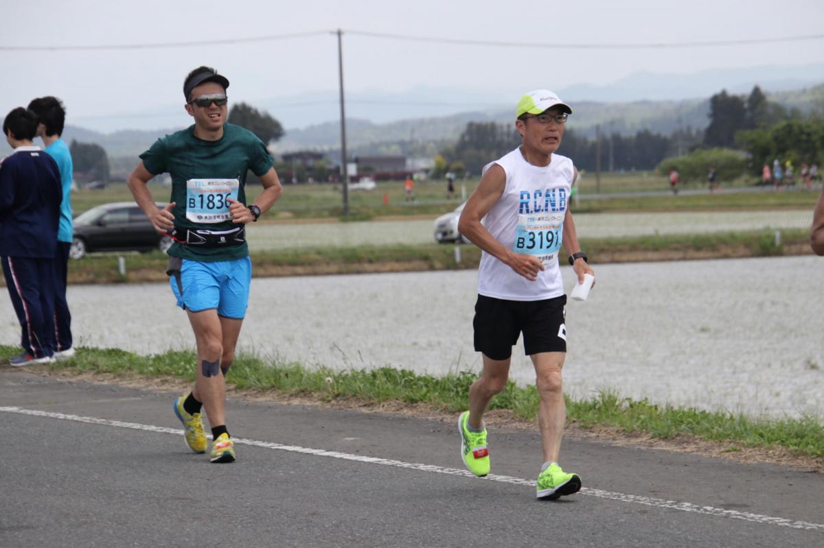 いわて奥州きらめきマラソン2019その3 給水(2)(15)・10km折返し編 2019/05/19