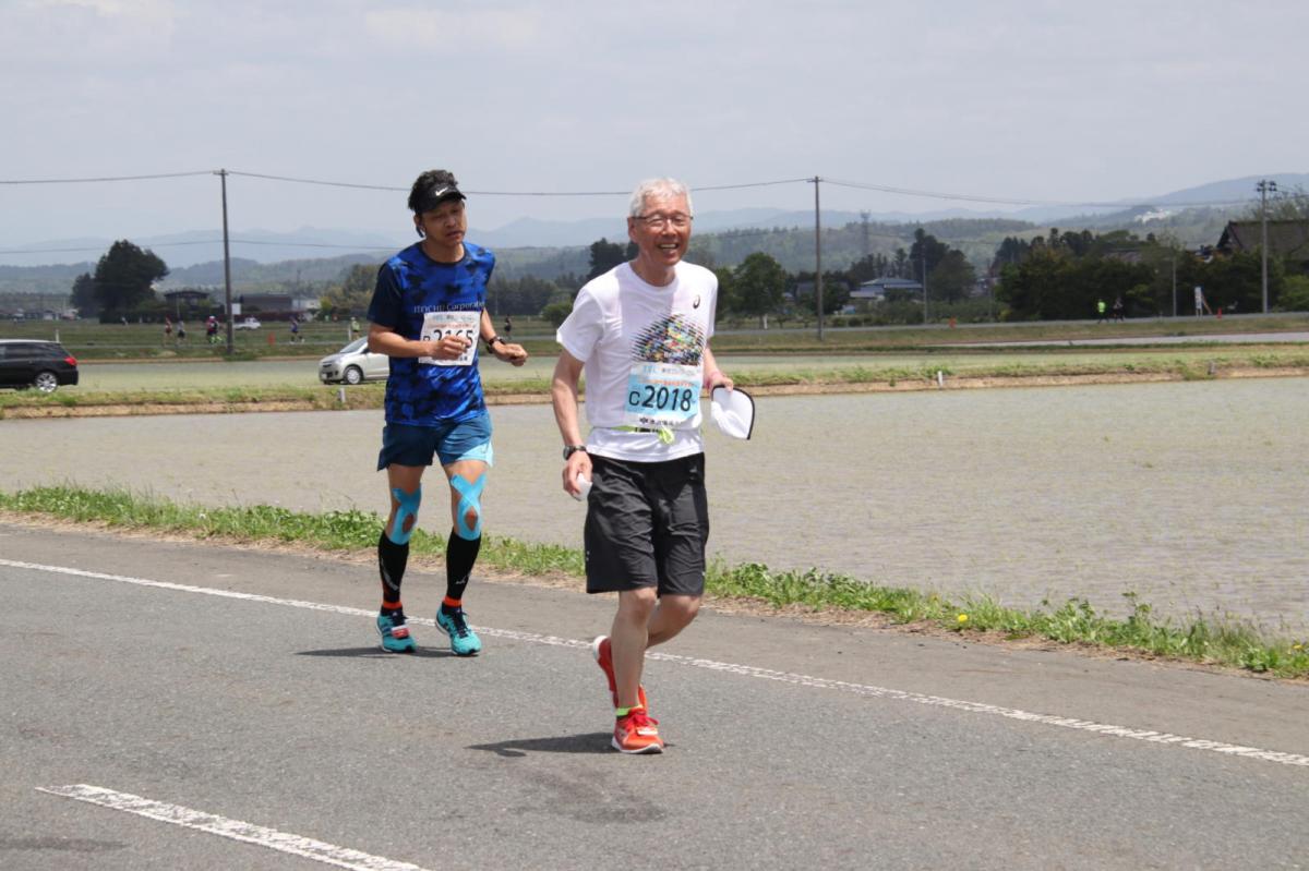 いわて奥州きらめきマラソン2019その3 給水(2)(15)・10km折返し編 2019/05/19