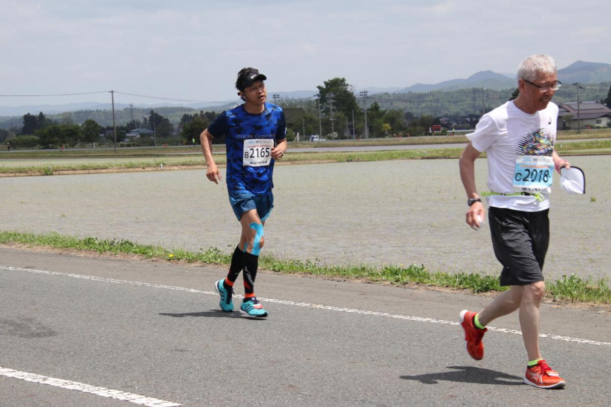 いわて奥州きらめきマラソン2019その3 給水(2)(15)・10km折返し編 2019/05/19