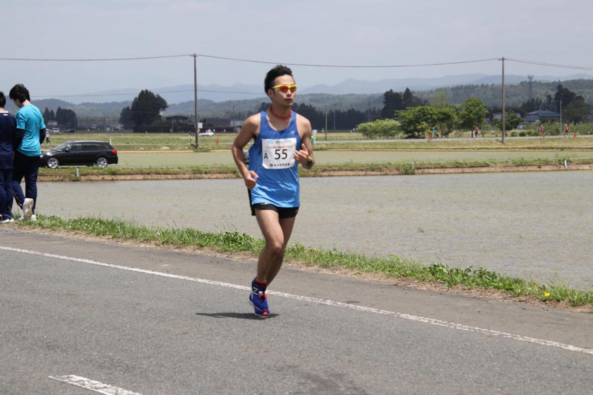 いわて奥州きらめきマラソン2019その3 給水(2)(15)・10km折返し編 2019/05/19