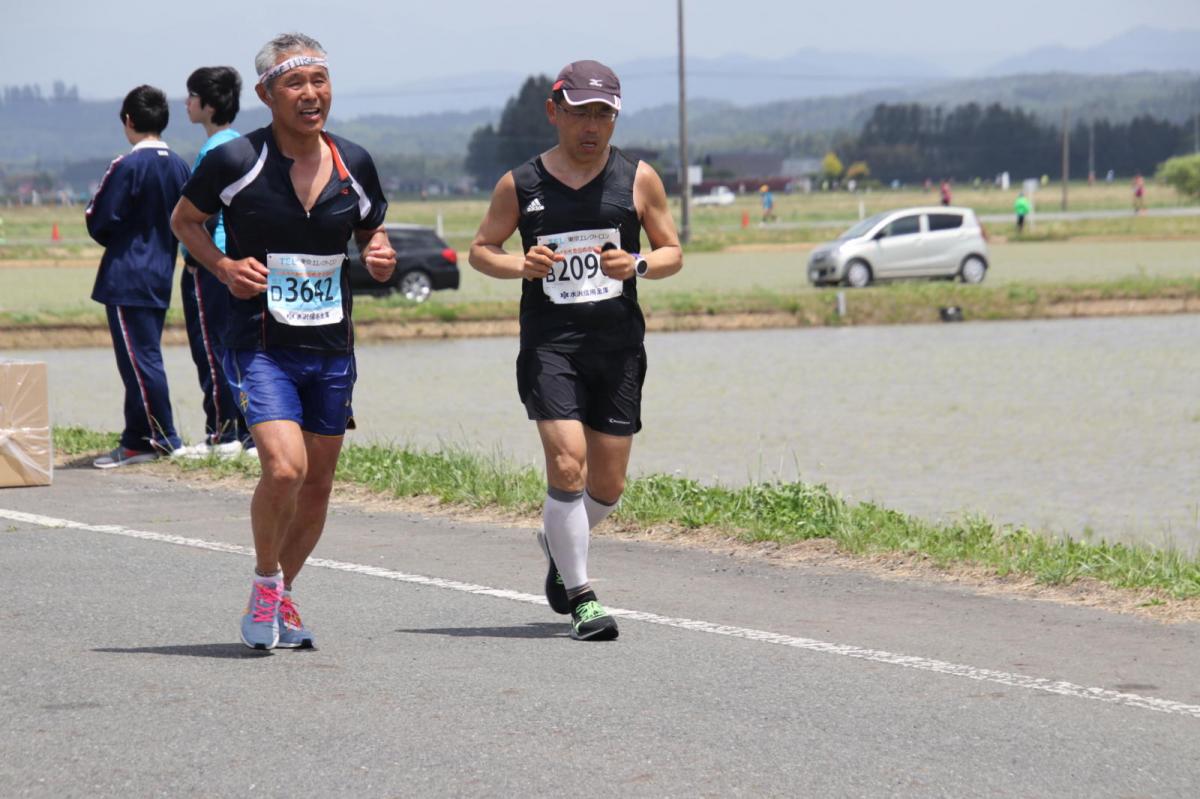いわて奥州きらめきマラソン2019その3 給水(2)(15)・10km折返し編 2019/05/19