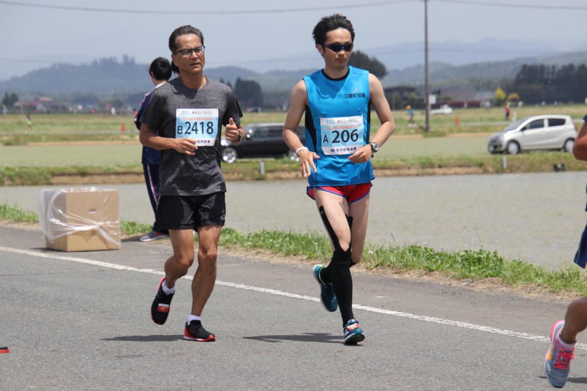 いわて奥州きらめきマラソン2019その3 給水(2)(15)・10km折返し編 2019/05/19