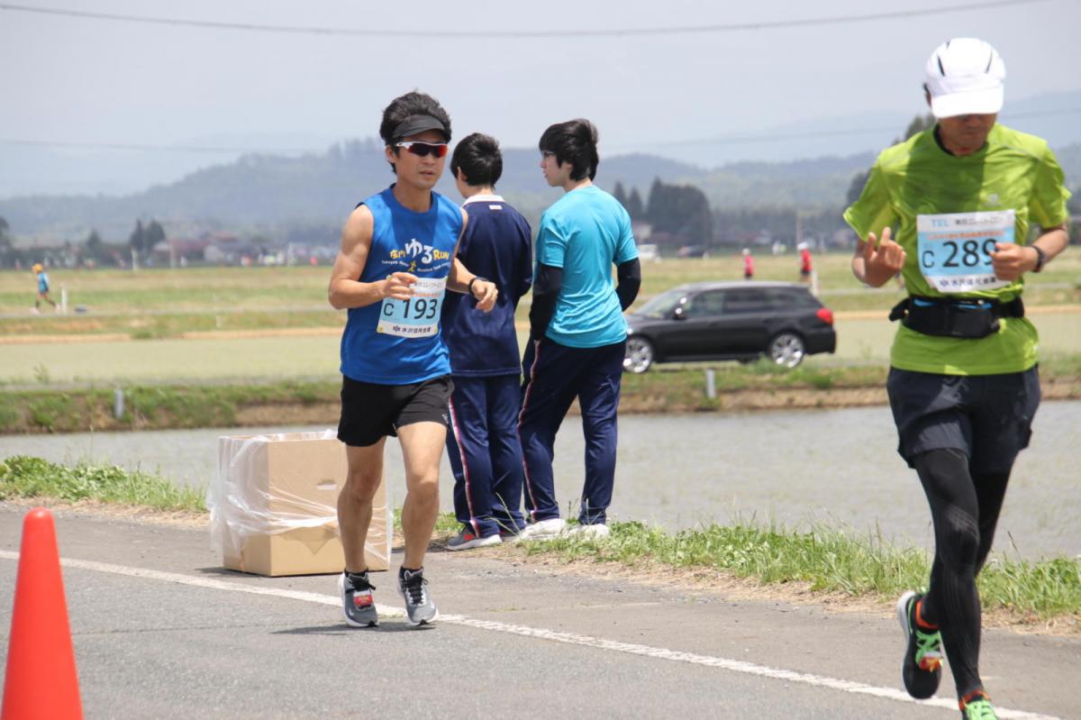 いわて奥州きらめきマラソン2019その3 給水(2)(15)・10km折返し編 2019/05/19