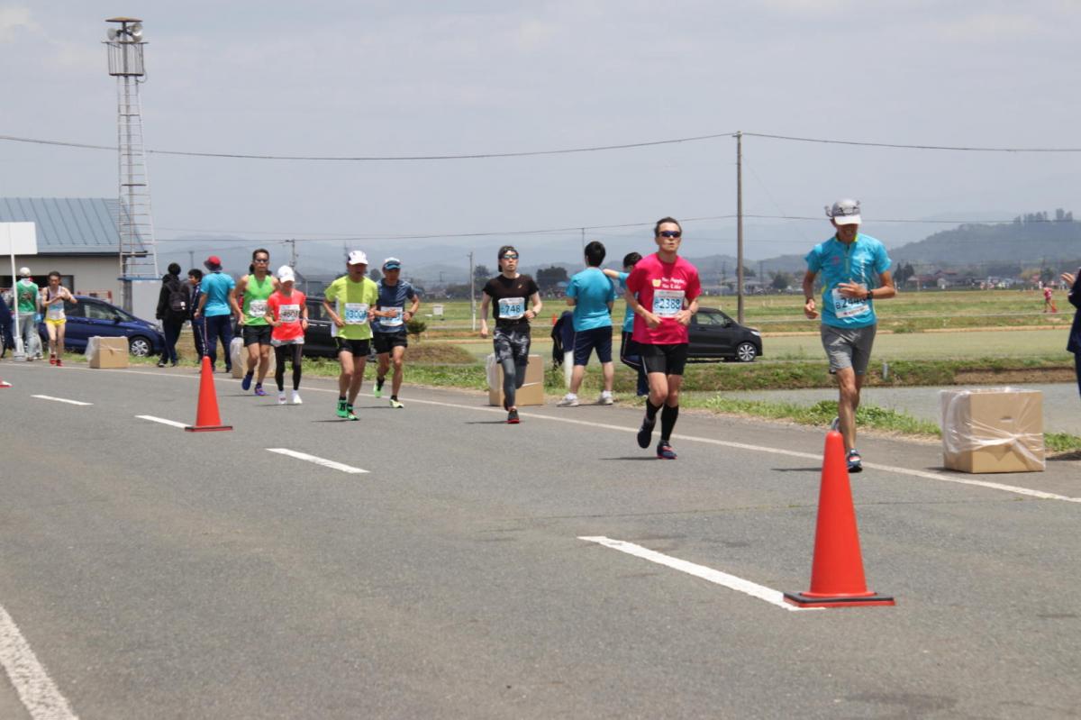 いわて奥州きらめきマラソン2019その3 給水(2)(15)・10km折返し編 2019/05/19