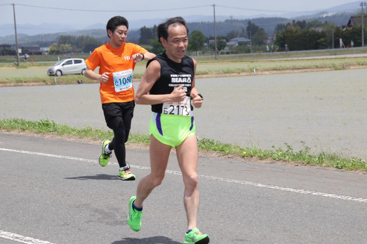 いわて奥州きらめきマラソン2019その3 給水(2)(15)・10km折返し編 2019/05/19