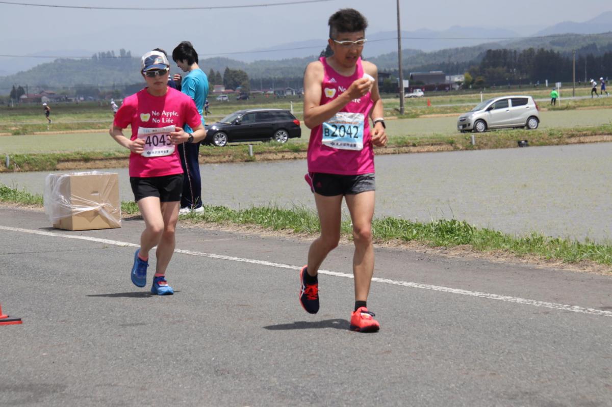 いわて奥州きらめきマラソン2019その3 給水(2)(15)・10km折返し編 2019/05/19