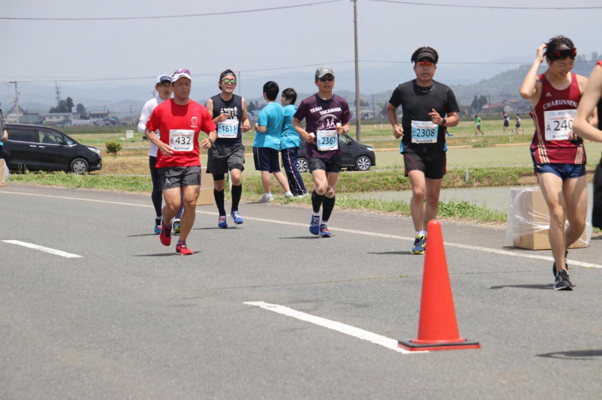 いわて奥州きらめきマラソン2019その3 給水(2)(15)・10km折返し編 2019/05/19