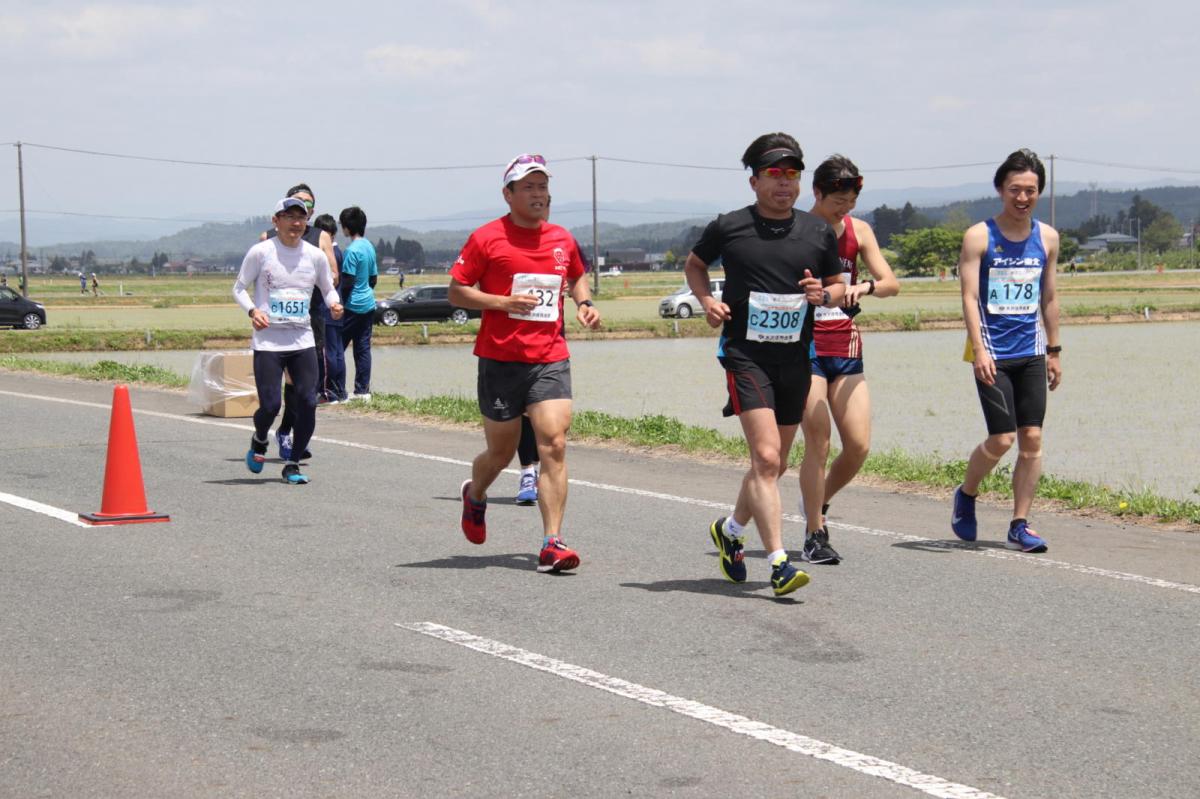 いわて奥州きらめきマラソン2019その3 給水(2)(15)・10km折返し編 2019/05/19