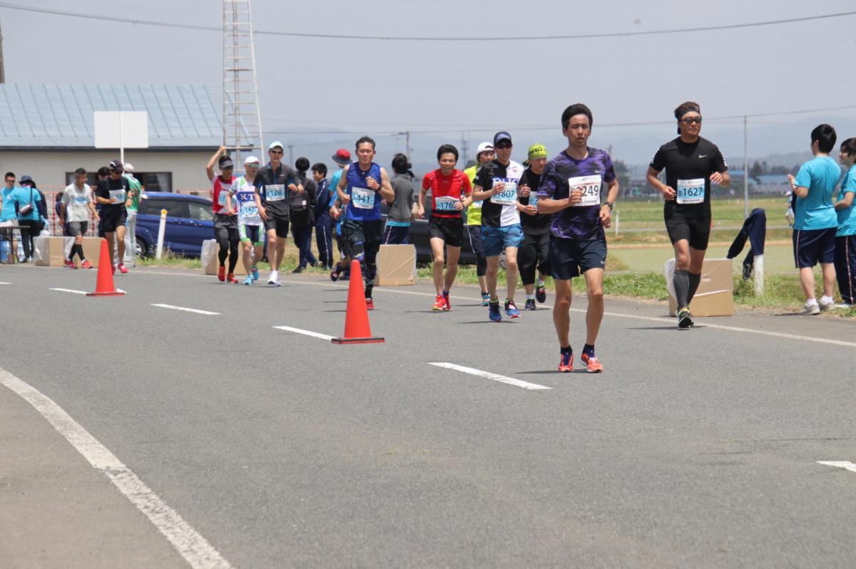 いわて奥州きらめきマラソン2019その3 給水(2)(15)・10km折返し編 2019/05/19